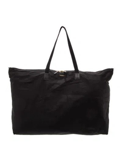 Pre-owned Tumi Nylon Weekender Bag In Black