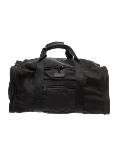 Pre-owned Tumi Nylon Weekender Bag In Black