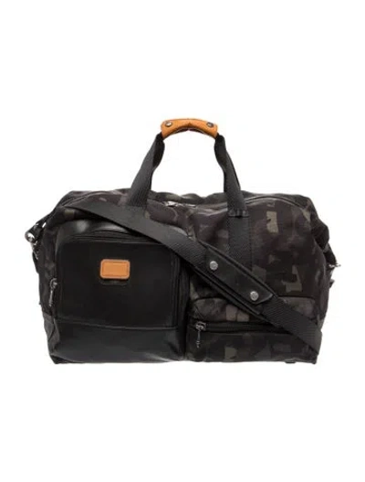 Pre-owned Tumi Nylon Weekender Bag In Black