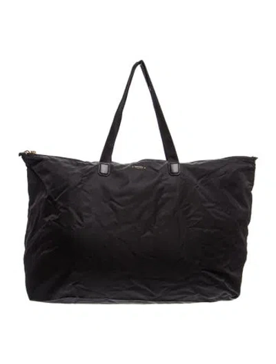 Pre-owned Tumi Nylon Weekender Bag In Black