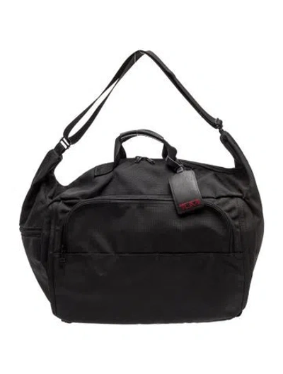Pre-owned Tumi Nylon Weekender Bag In Black
