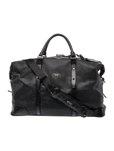 Pre-owned Tumi Nylon Weekender Bag In Black