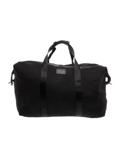 Pre-owned Tumi Nylon Weekender Bag In Black