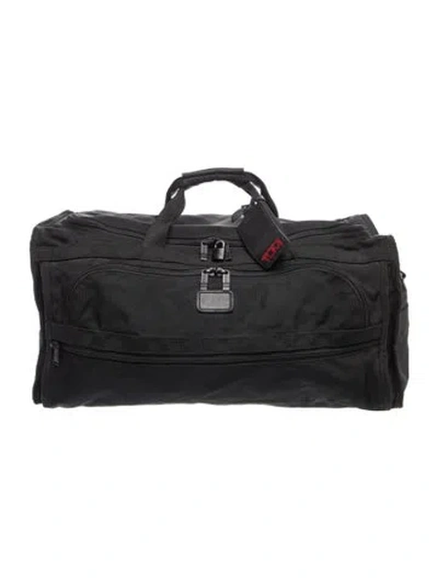 Pre-owned Tumi Nylon Weekender Bag In Black