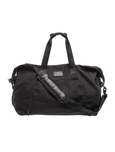Pre-owned Tumi Nylon Weekender Bag In Black
