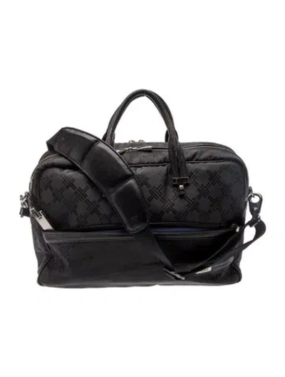 Pre-owned Tumi Nylon Weekender Bag In Black