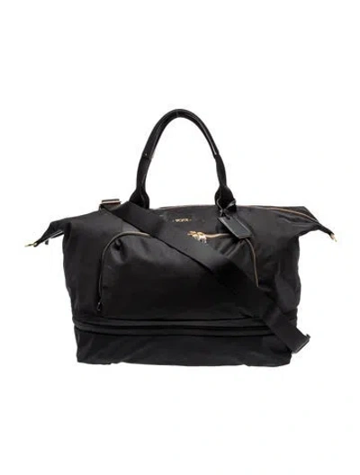 Pre-owned Tumi Nylon Weekender Bag In Black