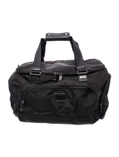 Pre-owned Tumi Nylon Weekender Bag In Black