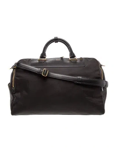 Pre-owned Tumi Nylon Weekender Bag In Black