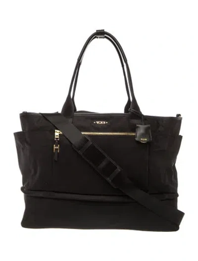 Pre-owned Tumi Nylon Weekender Bag In Black