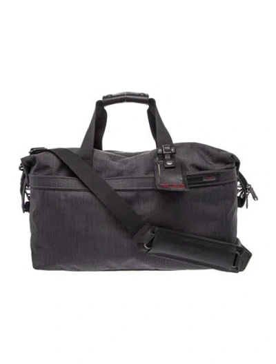 Pre-owned Tumi Nylon Weekender Bag In Black