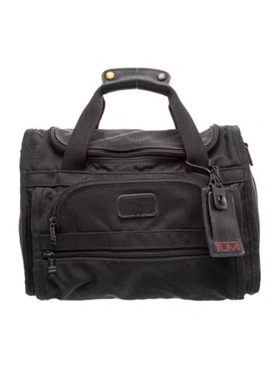 Pre-owned Tumi Nylon Weekender Bag In Black