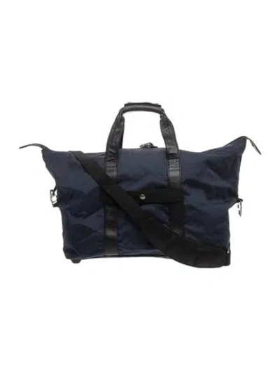 Pre-owned Tumi Nylon Weekender Bag In Blue