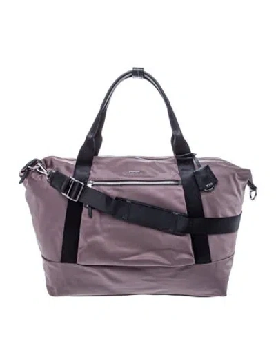 Pre-owned Tumi Nylon Weekender Bag In Brown