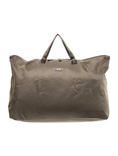 Pre-owned Tumi Nylon Weekender Bag In Gray
