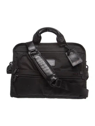 Pre-owned Tumi Nylon Weekender Bag In Gray
