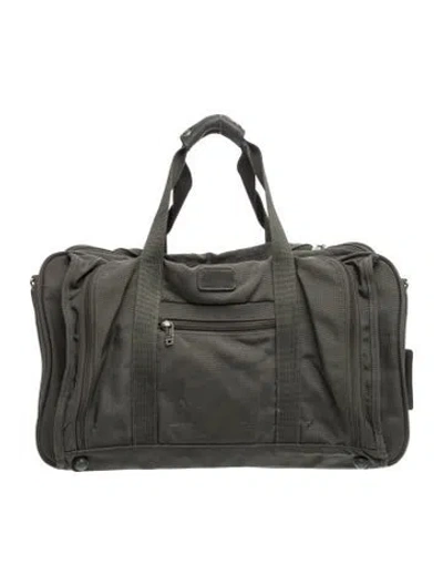 Pre-owned Tumi Nylon Weekender Bag In Grey