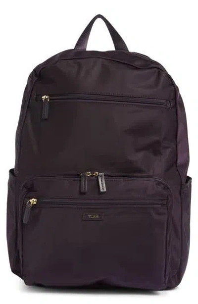 Tumi Packable Nylon Backpack In Purple