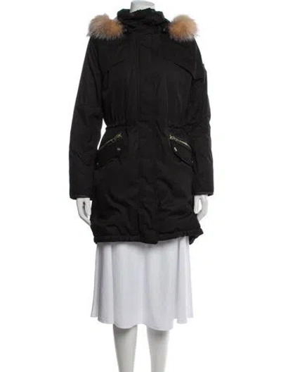 Pre-owned Tumi Parka In Black