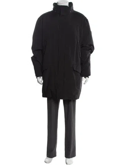 Pre-owned Tumi Parka In Blue