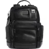 Tumi Parrish Leather Backpack In Black