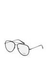 Tumi Pilot-frame Glasses In Black