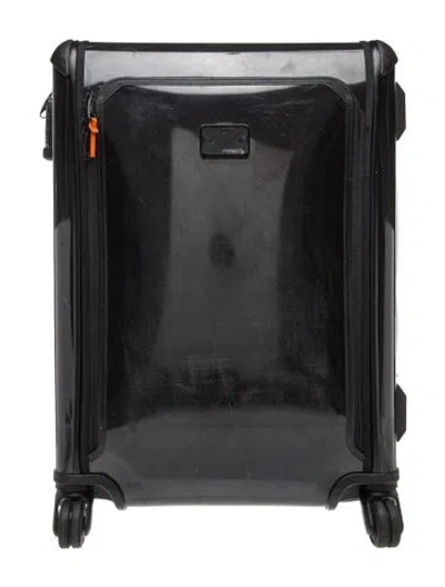 Pre-owned Tumi Plastic Rolling Suitcase In Black