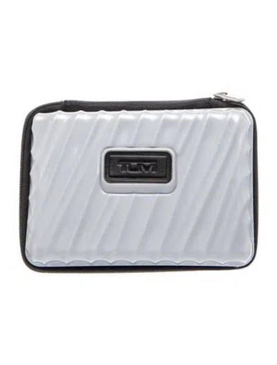 Pre-owned Tumi Portfolio In Blue