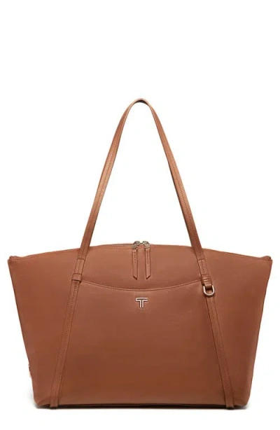 Tumi Voyageur Q Tote In Brown
