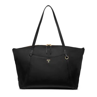 Tumi Q Tote Bag In Black