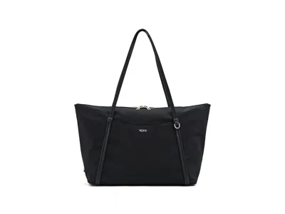 Tumi Q Tote Tote Handbags Black/gold: One Size