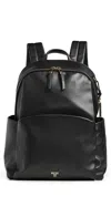 Tumi Raina Large Backpack Black/light Gold In Multi