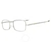 Tumi Reading Pilot Men's Eyeglasses Vtu802 Sil 53 +1.50