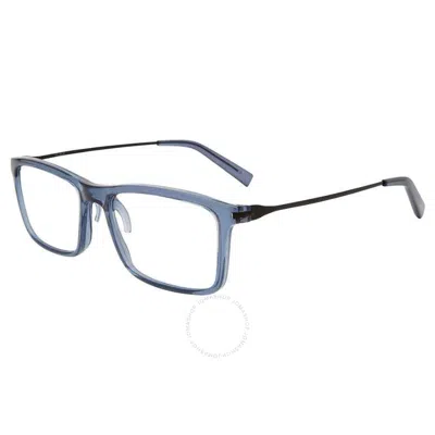 Tumi Reading Rectangular Men's Eyeglasses Vtu800 Nav 53 150 In Blue