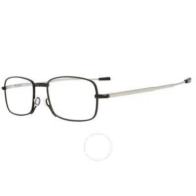 Tumi Reading Rectangular Men's Eyeglasses Vtu802 Bla 53 150 In Black