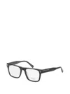 Tumi Rectangle-frame Glasses In Black
