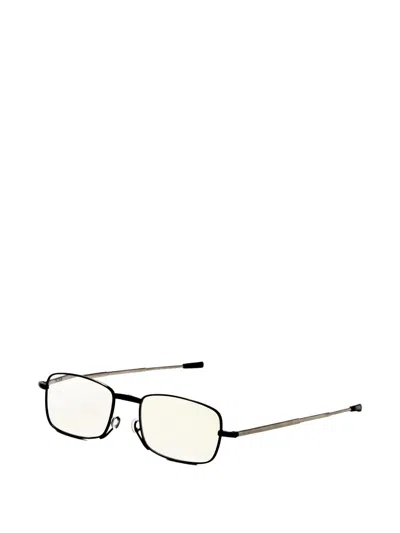 Tumi Rectangle-frame Glasses In Black