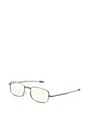 Tumi Rectangle-frame Glasses In Gold