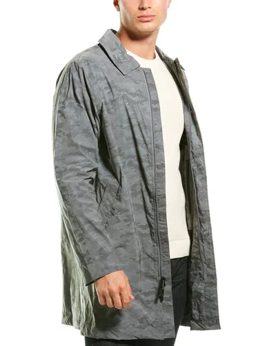 Tumi Reflective Rain Jacket In Gray
