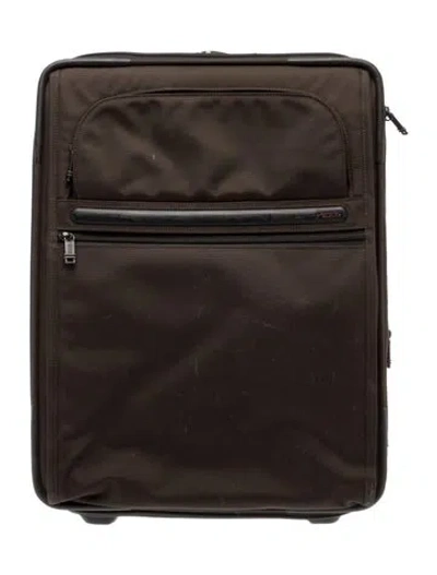 Pre-owned Tumi Rolling Suitcase In Brown