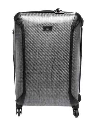 Pre-owned Tumi Rolling Suitcase In Silver