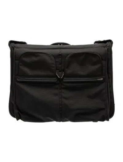 Pre-owned Tumi Rolling Travel Garment Bag In Black