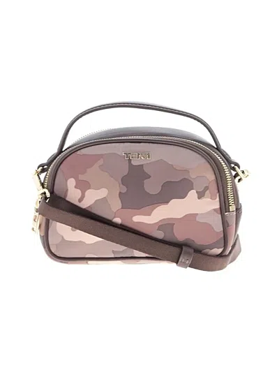 Pre-owned Tumi Satchel In Brown