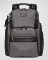 Tumi Womens Charcoal Search Nylon-blend Backpack In Gray
