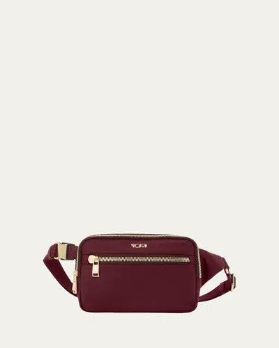 Tumi Sedona Crossbody/sling Bag In Burgundy