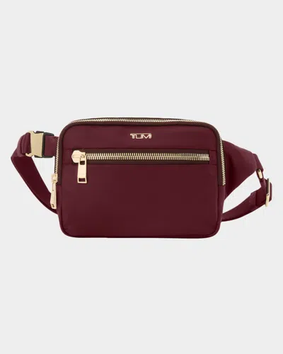 Tumi Sedona Crossbody/sling Bag In Burgundy