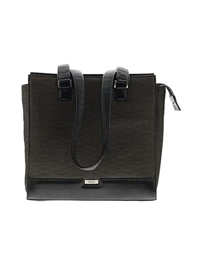 Pre-owned Tumi Shoulder Bag In Green