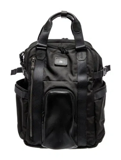Pre-owned Tumi Signature Backpack In Black