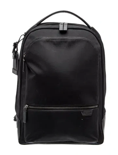 Pre-owned Tumi Signature Backpack In Black