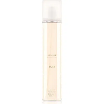 Tumi Signature Experience Collector Body Mist In Transparent
